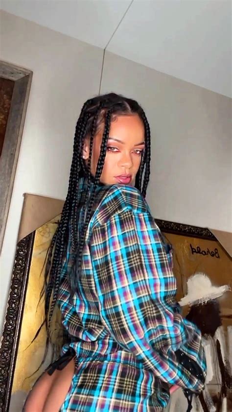 rihanna bending over|Rihanna exposes her naked derriere for racy photo shoot